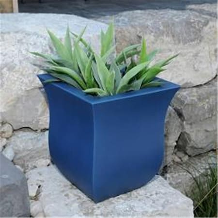 Lawnitator 16 x 16 x 18 in. Valencia Square - Neptune Blue LA2621823
